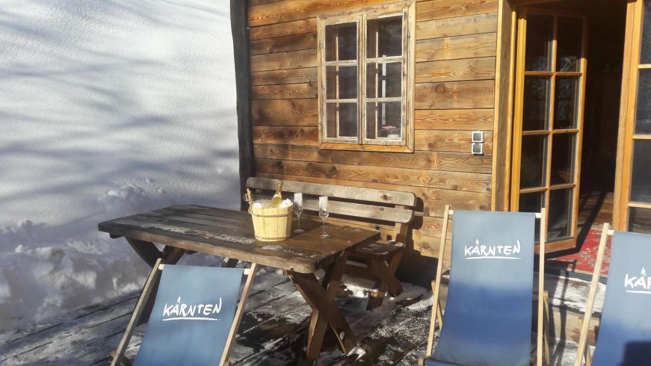 Almhuette Chalet Hirschfisch Bodensdorf Kültér fotó